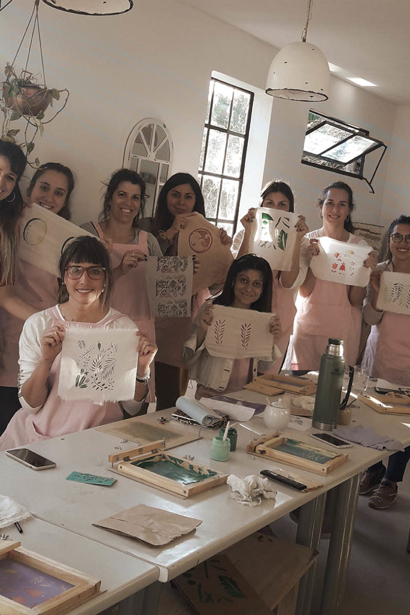 Taller de serigrafia artesanal